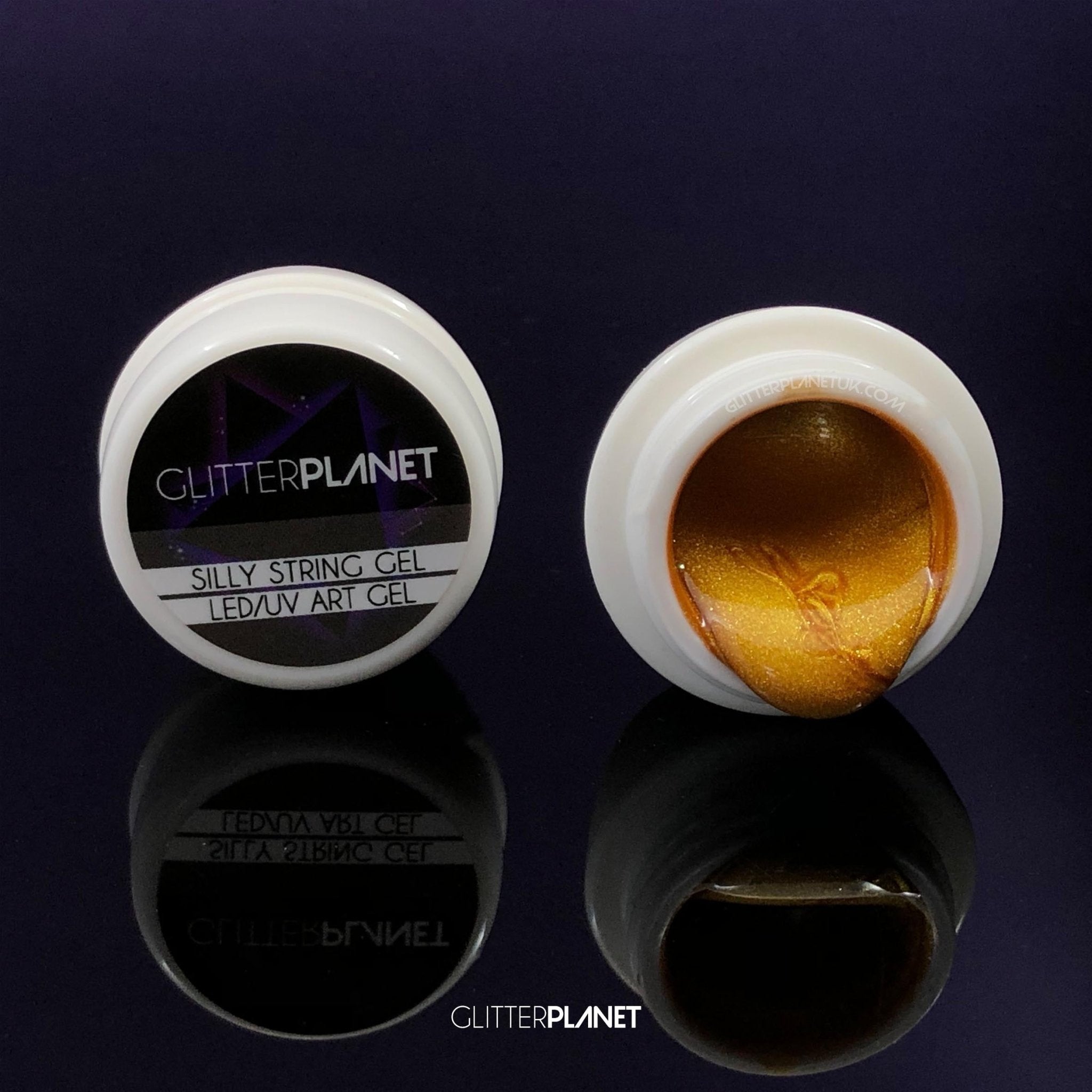 GOLD - Silly String Spider Line Gel Pot