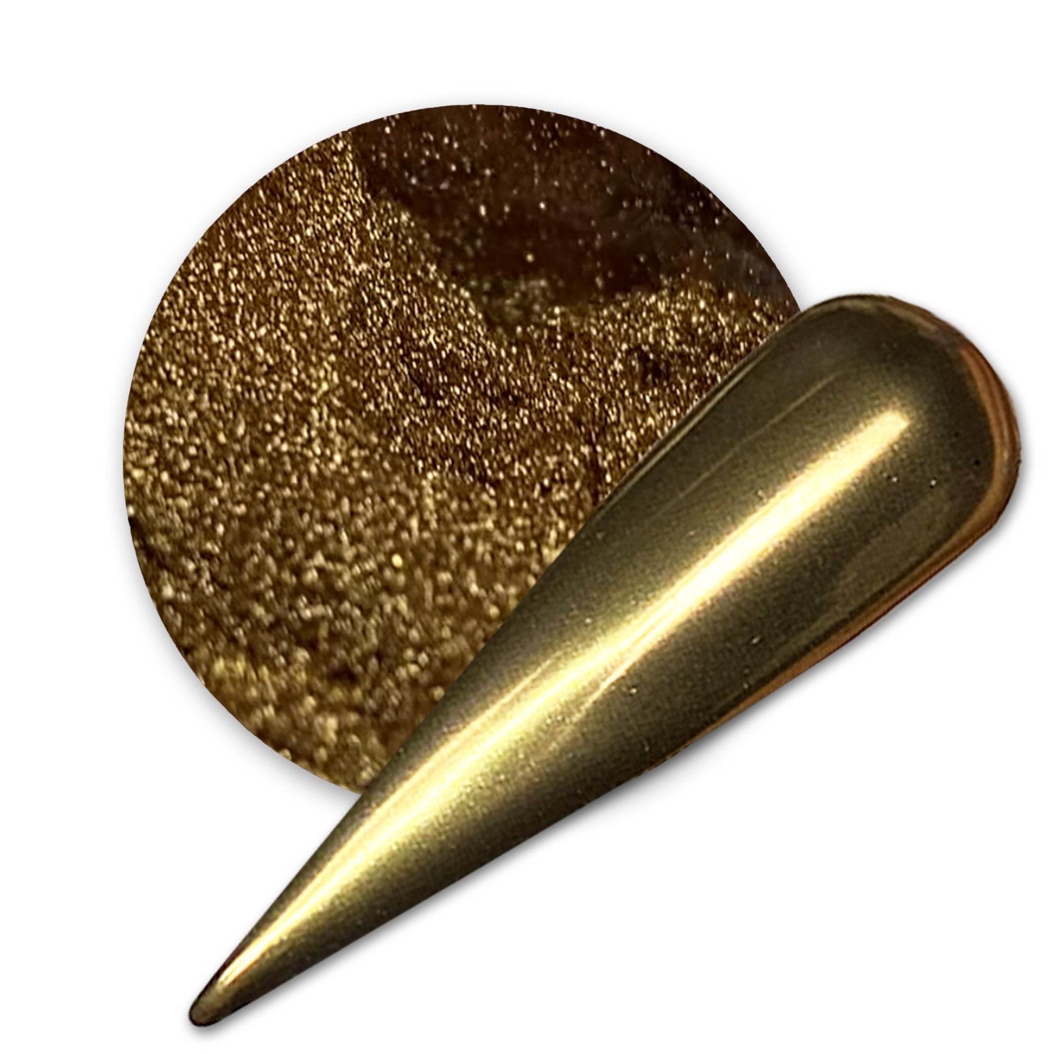 Light Gold Mirror Chrome Powder