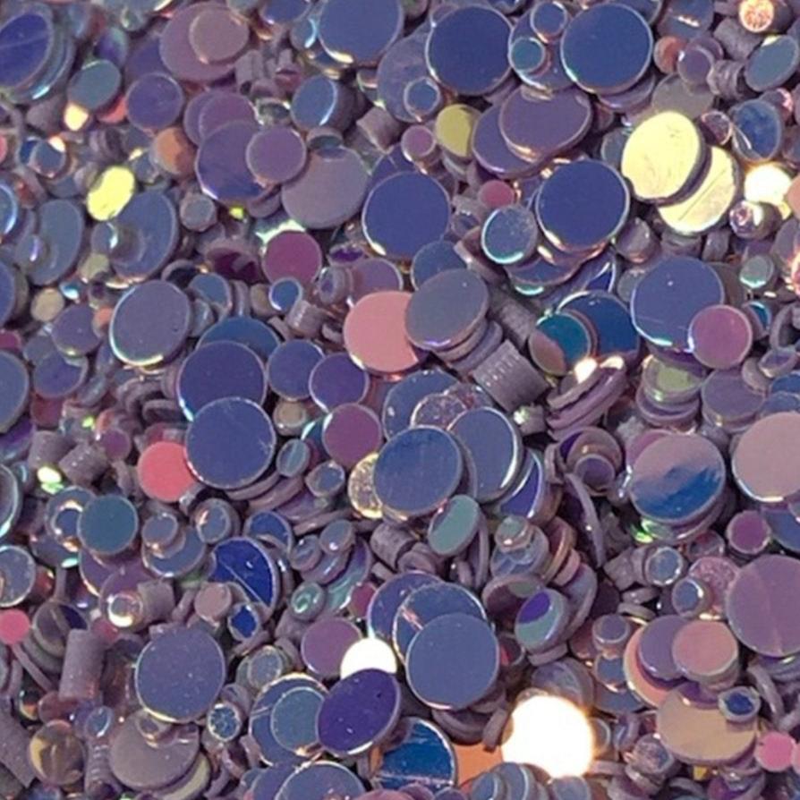Loose Nail Glitter | Lilac Iridescent Dot