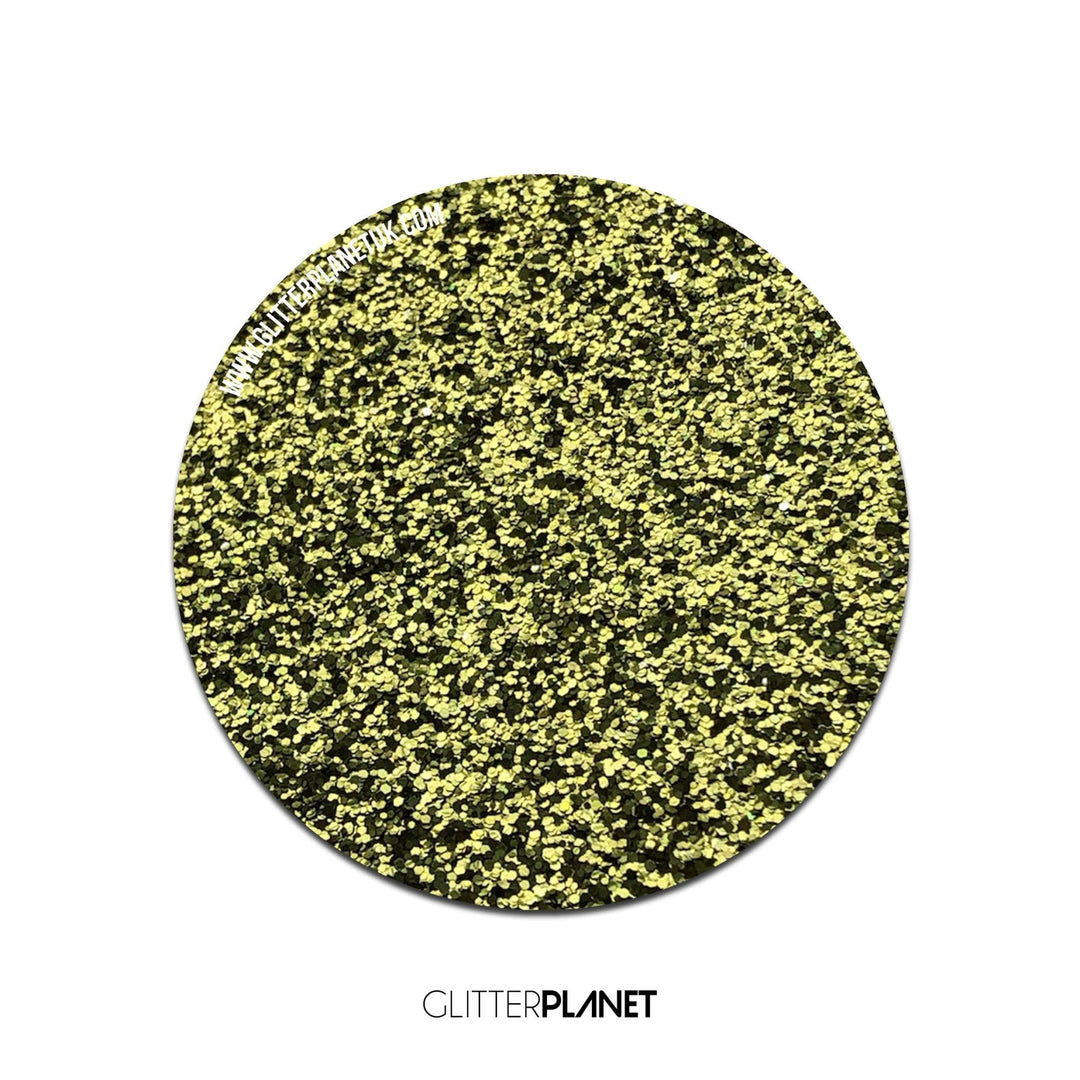 Loose Nail Glitter |Lime Gold Biodegradable
