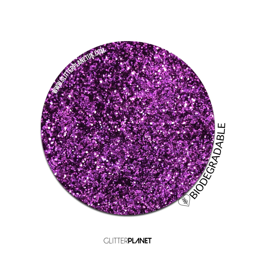 Loose Nail Glitter | Purple Berry