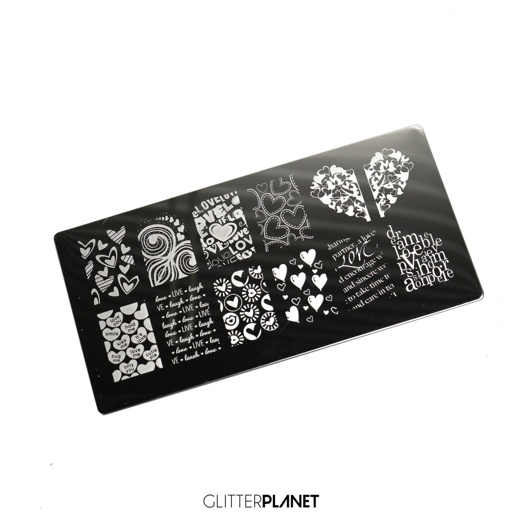 Love Heart Stamping plate