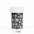 Nail Art Foil | Black & Silver Holo Snowflake