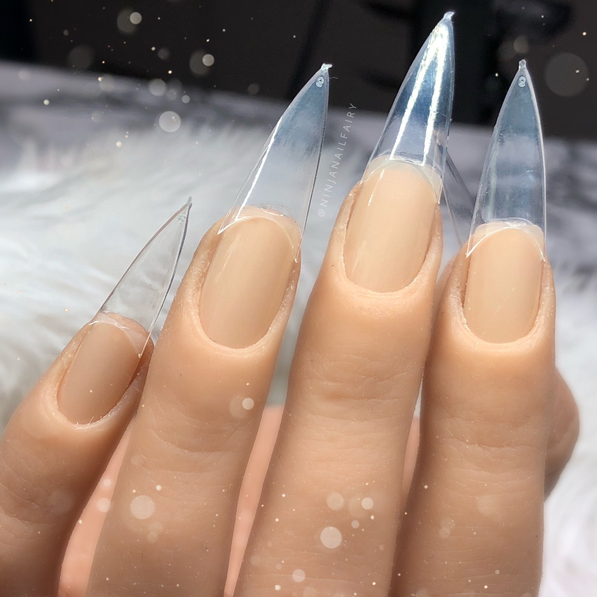 Nail Tips | Pointed Almond - 500pcs