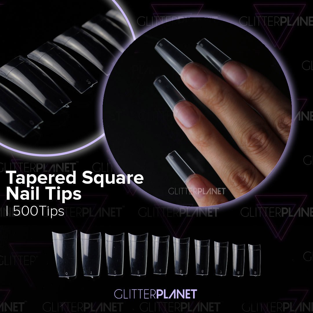 Nail Tips | Tapered Square - 500pcs