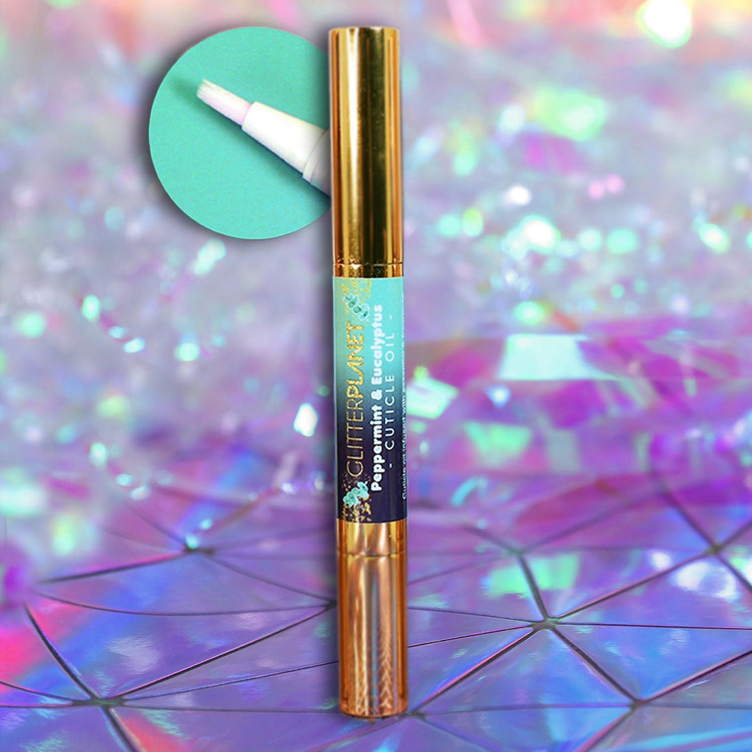 Peppermint & Eucalyptus Cuticle Oil Pen - Glitter Planet