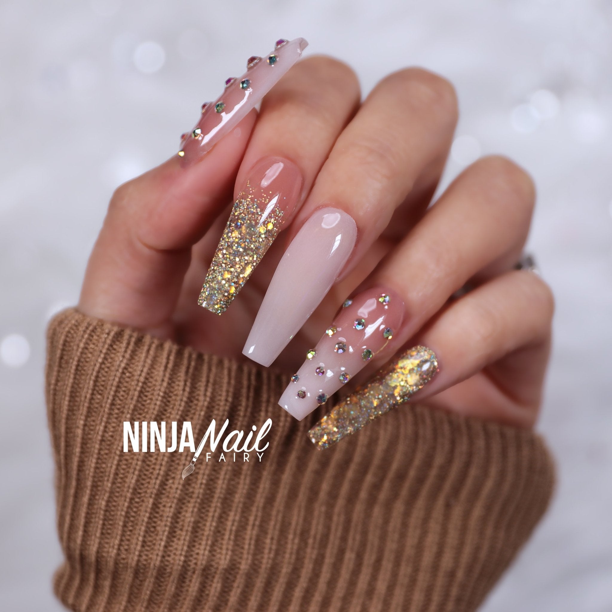 Toasted Rose Core Acrylic Nail Powder 165g - Glitter Planet