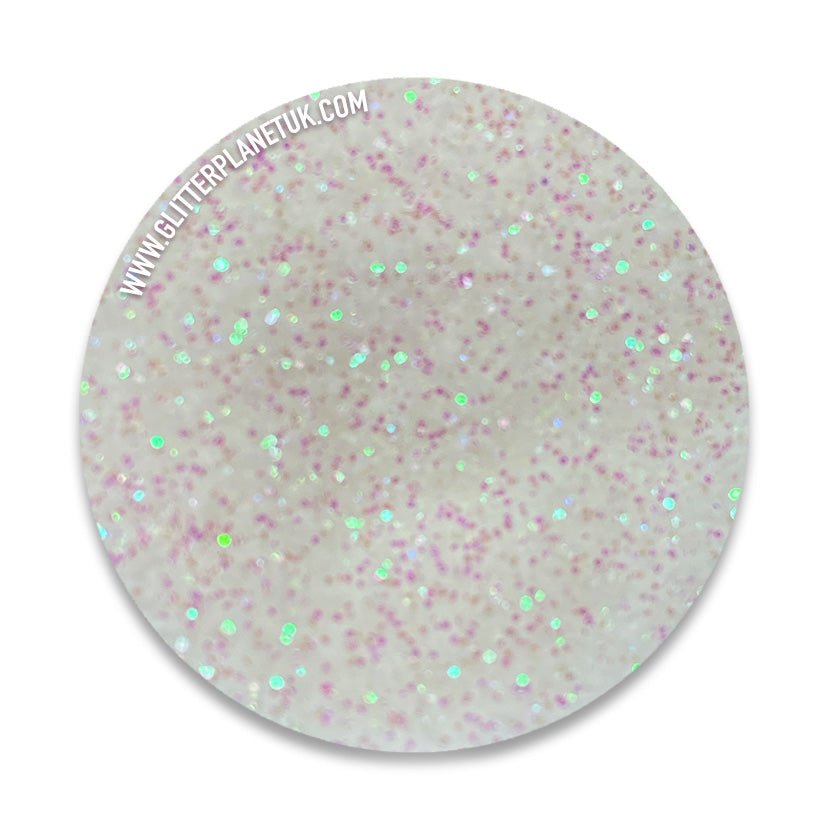 Blushing - Clear Iridescent and Pink Nail Glitter – Glitter Planet