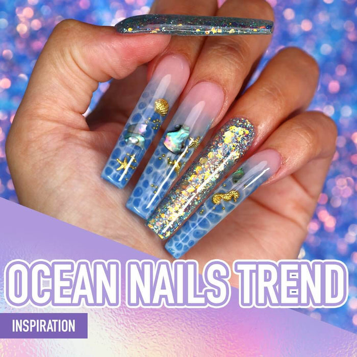 Ocean Nails Inspiration Manicure