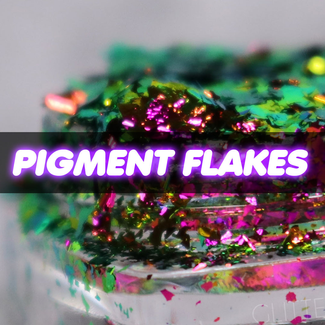 fine glitter pigment flakes nail art