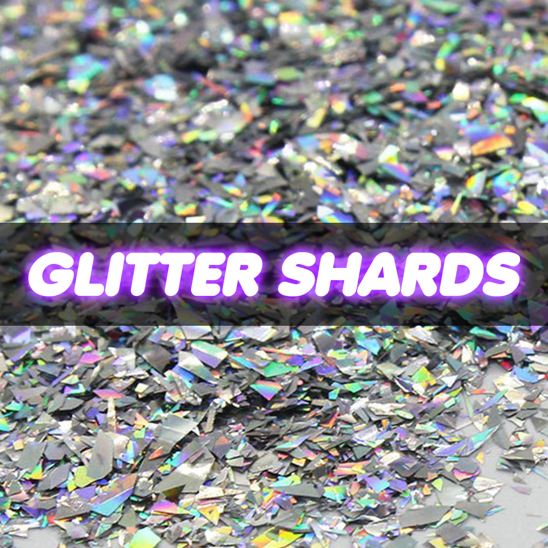 glitter nail art shards glitter for nails