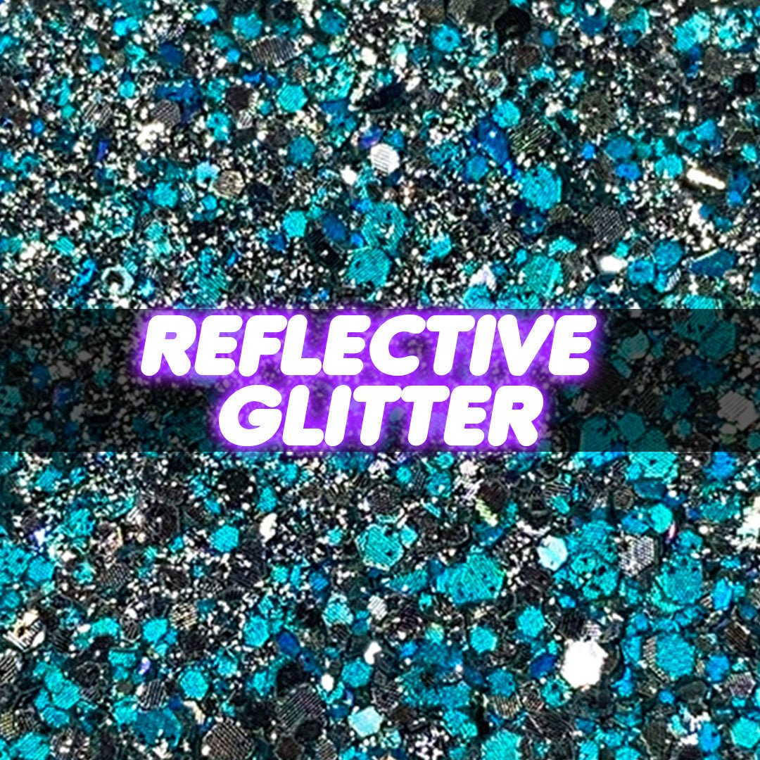 reflective shining nail art glitter