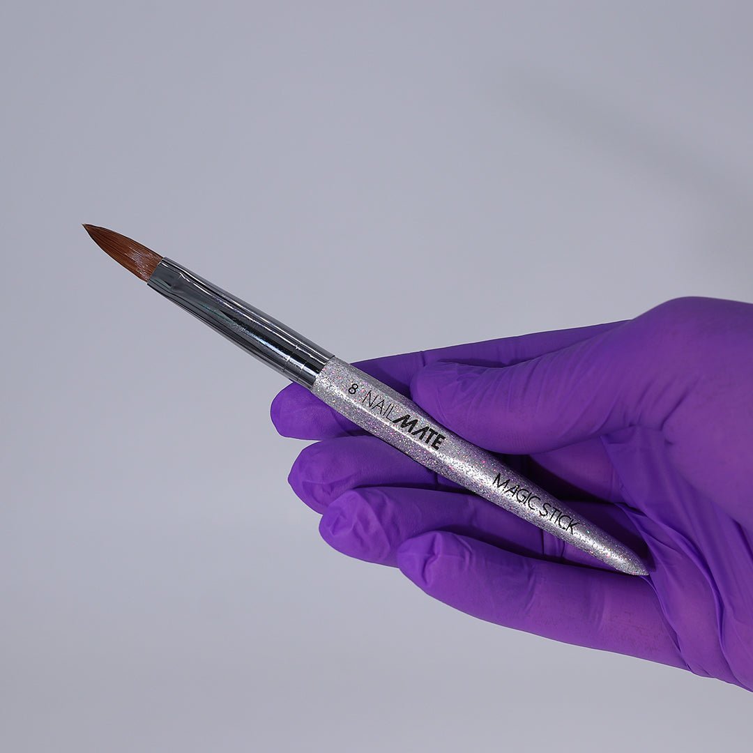 100% Kolinsky Acrylic Nail Brush | Size 8 - Magic Stick