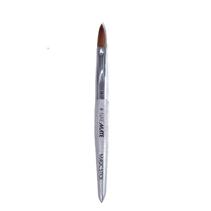 100% Kolinsky Acrylic Nail Brush | Size 8 - Magic Stick