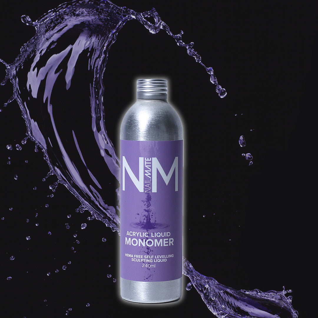 Nail Mate Acrylic Monomer HEMA Free Nail Liquid 240ml