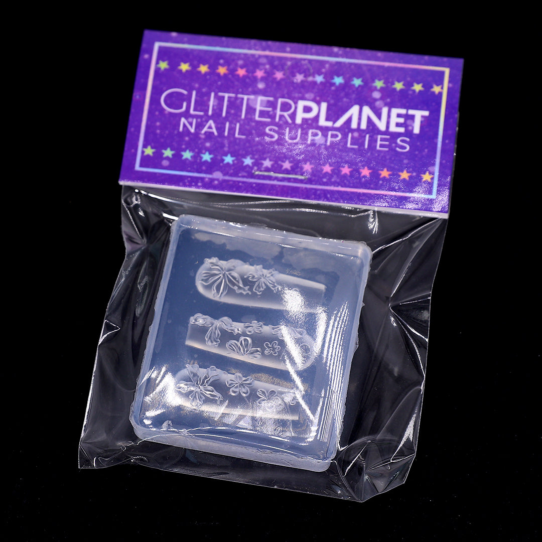 3D Lily Flower Nail Mold