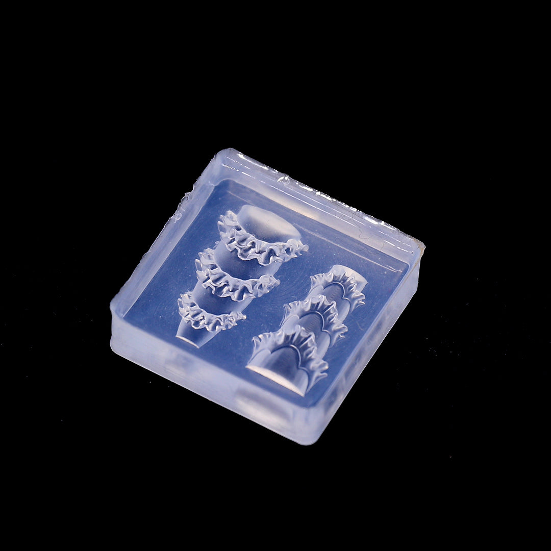3D Ruffles Nail Mold