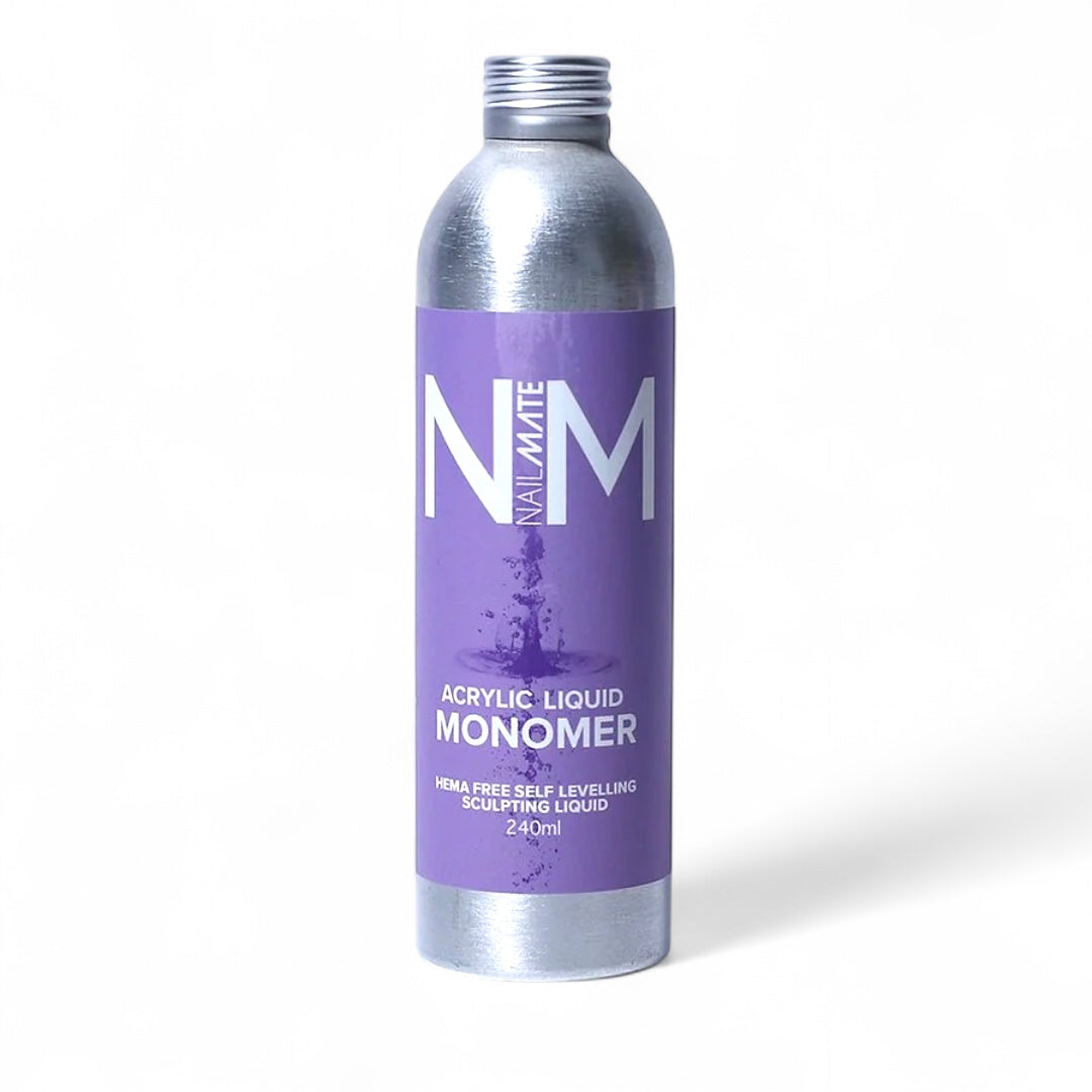 Nail Mate Acrylic Monomer HEMA Free Nail Liquid 240ml
