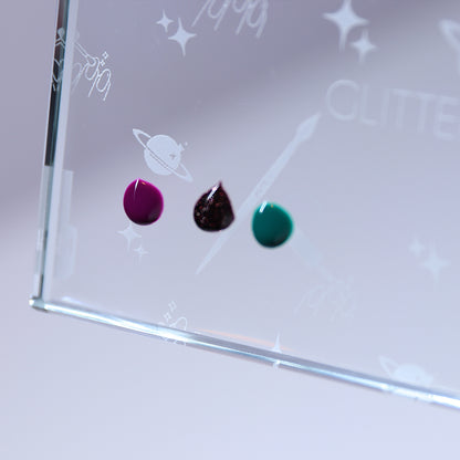 XL Glass Nail Art Palette