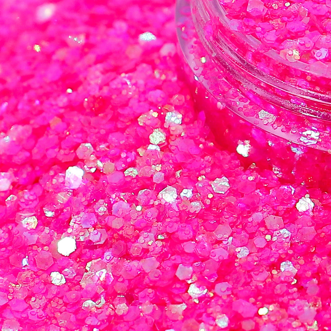 Beach Bum Bright Pink Glitter 5g