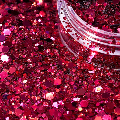 Berry Blast Nail Glitter Mix 5g