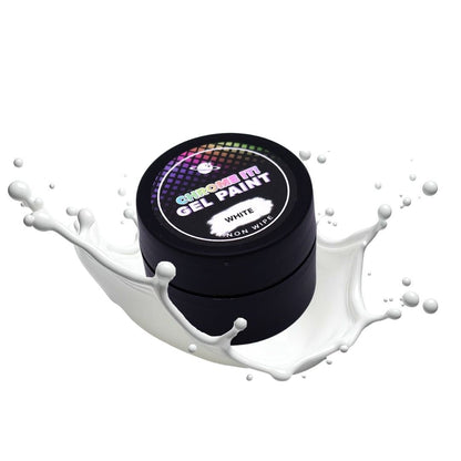 Black &amp; White No Wipe Gel Paint 8ml