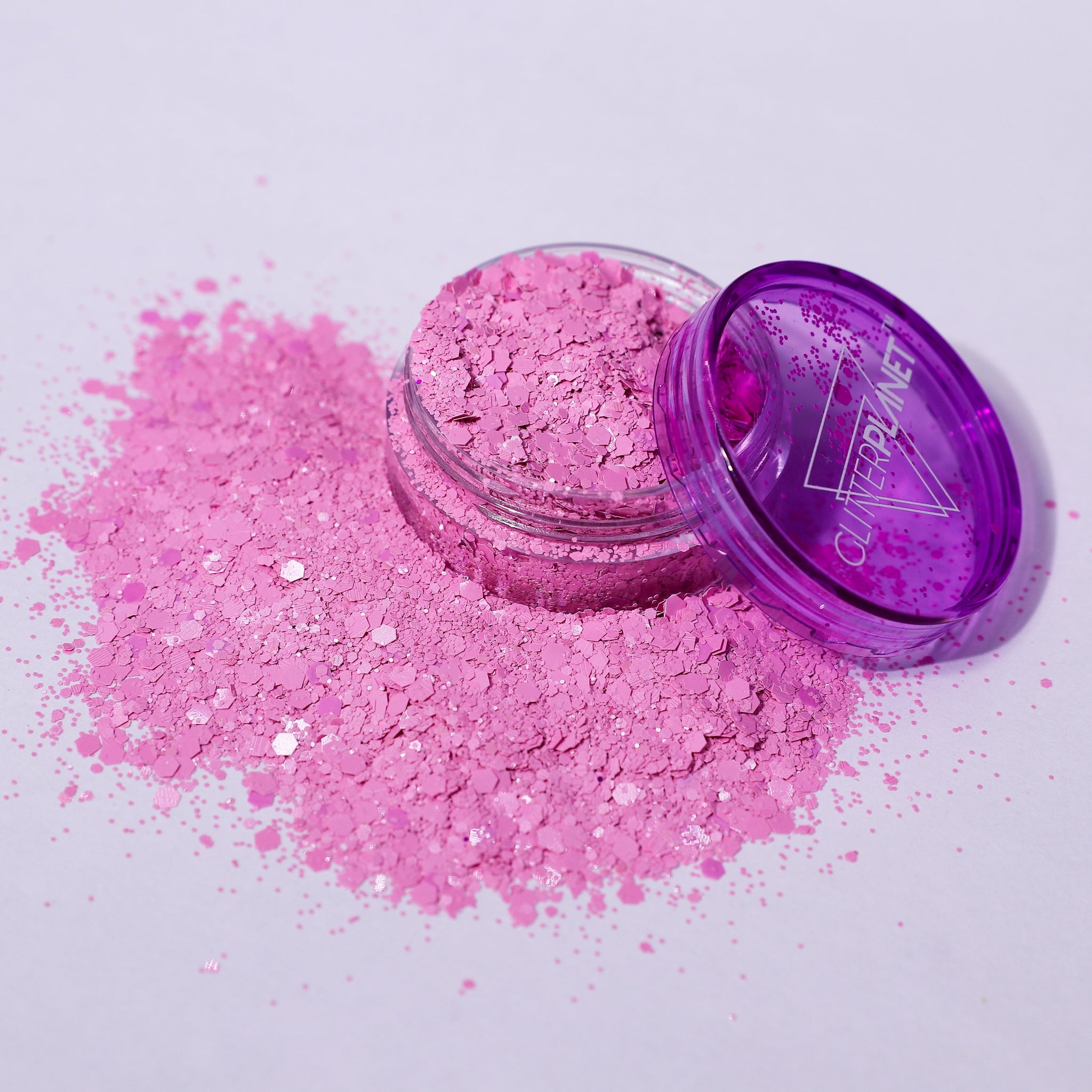 Blush pink nail glitter | Glitter Planet
