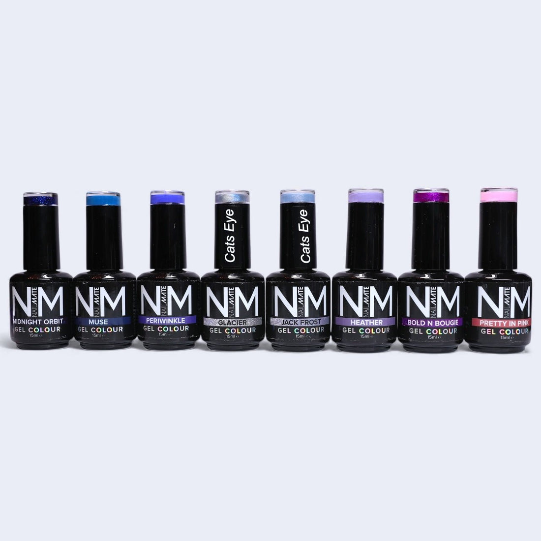 Brisk &amp; Bougie – 8 Piece Winter Gel Polish Collection
