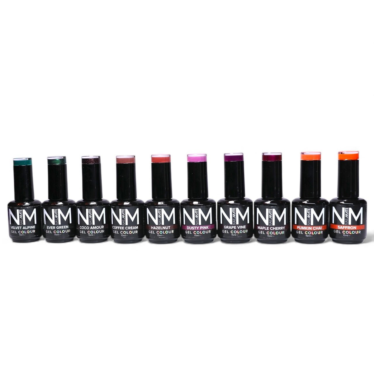 By The Fire – 10 Piece Autumn Gel Polish Collection