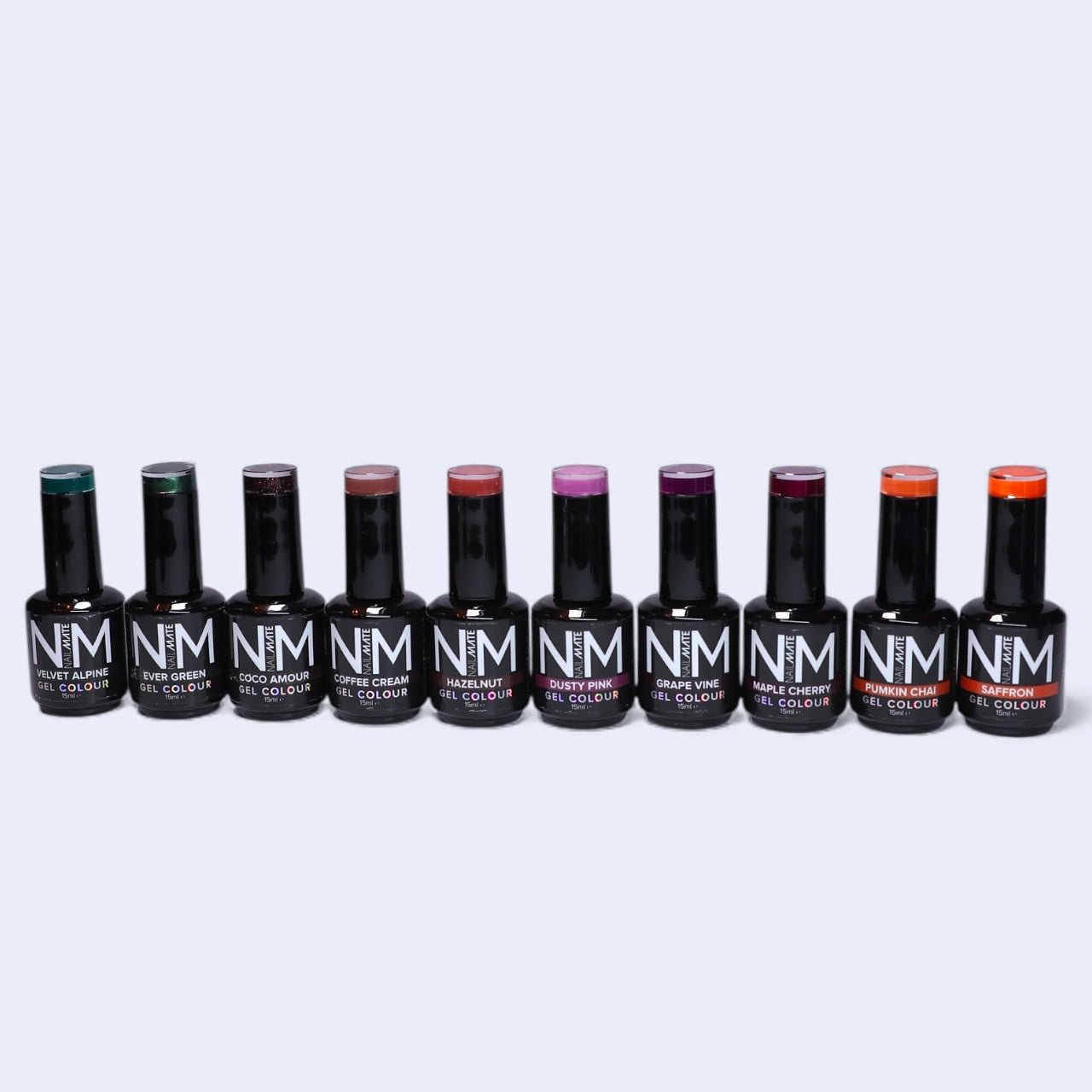 By The Fire – 10 Piece Autumn Gel Polish Collection