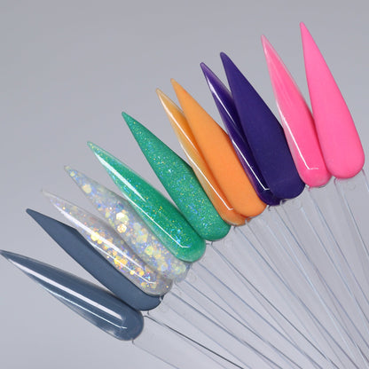 Nail Mate Skyline Blue Glow in the dark Acrylic Nail Powder