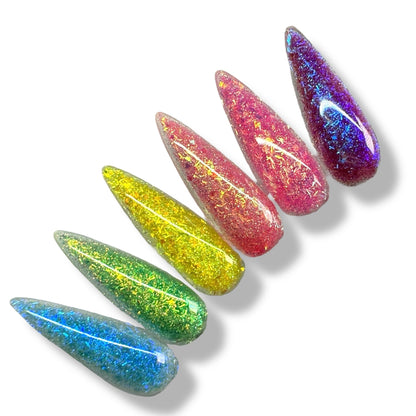 Coloured Acrylic Set x 6 | Sugar Rush