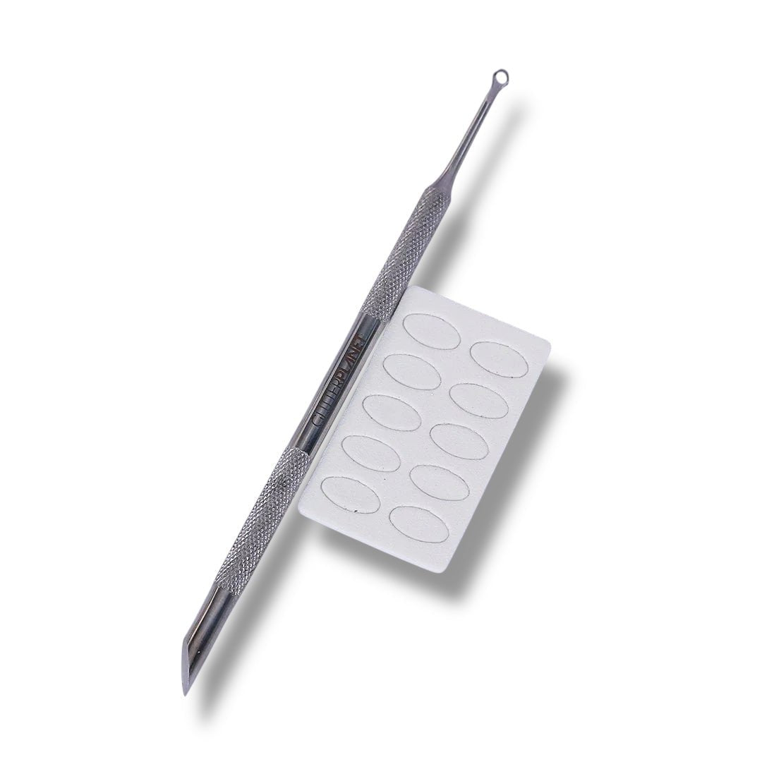 Etching Tool with Loop Scraper + File Grits