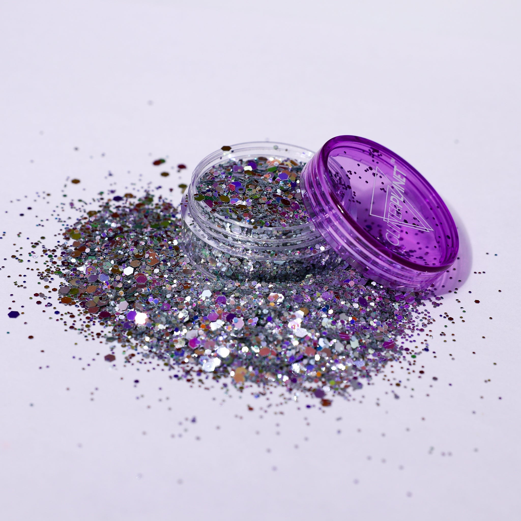 Dreamer | Silver Rainbow Nail Glitter