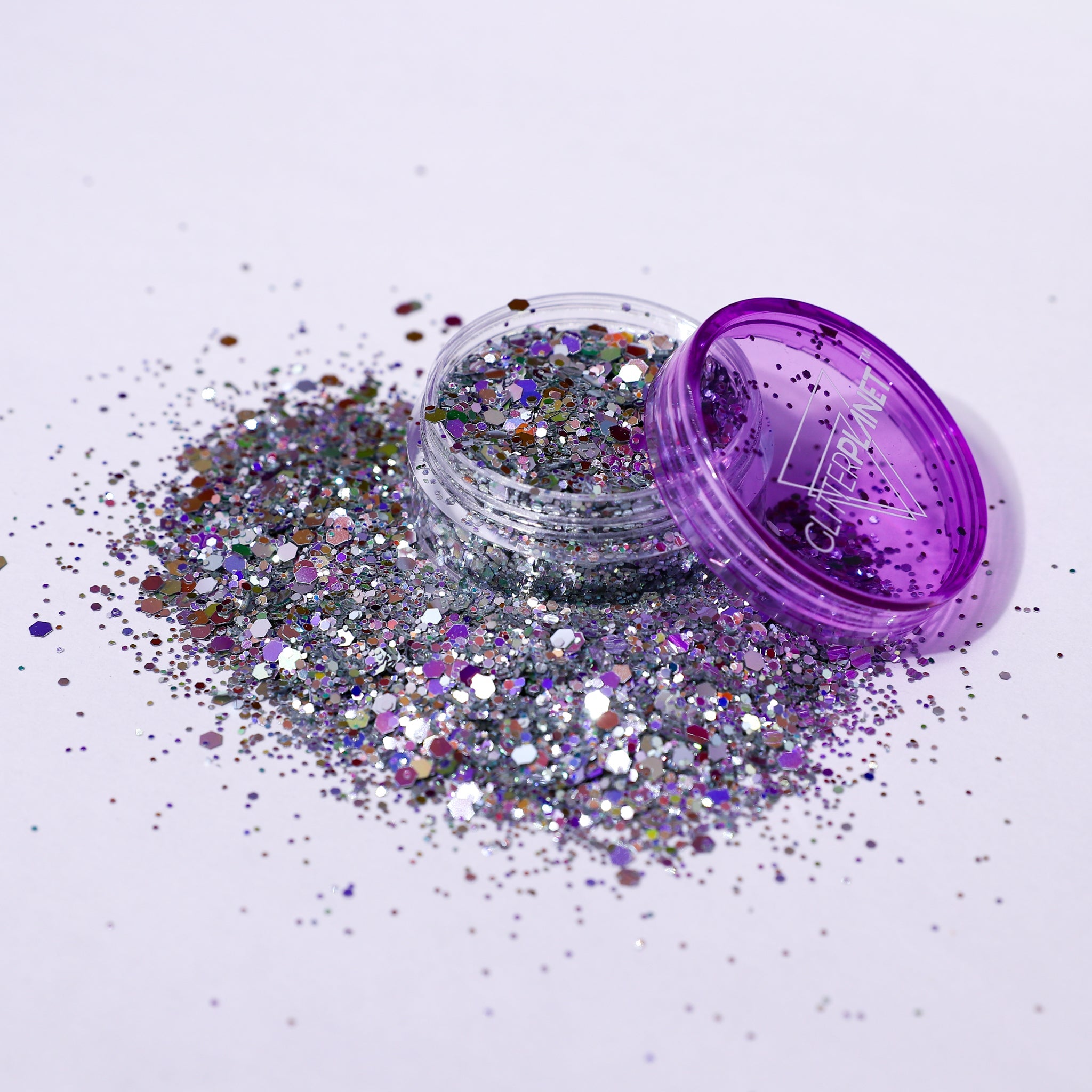 Dreamer | Silver Rainbow Nail Glitter