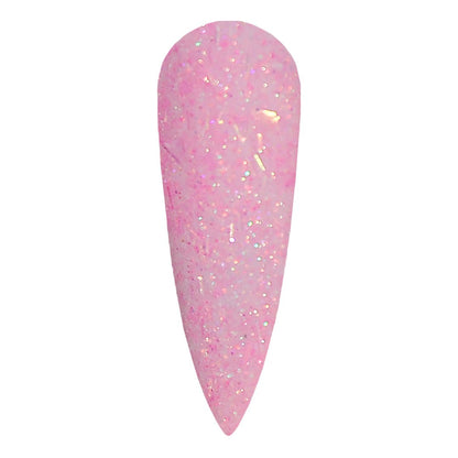 Frillies Pink Iridescent Acrylic Nail Powder