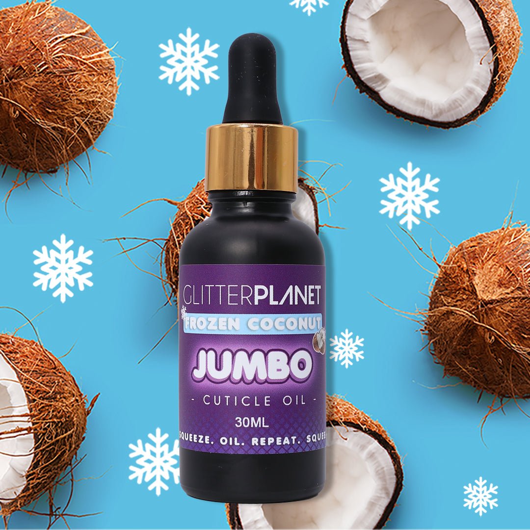 Frozen Coconut Cuticle Oil Bottle