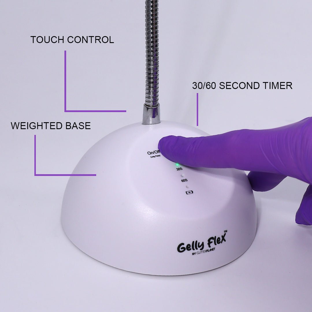 Gelly Flex Flash Cure Lamp For Soft Gel