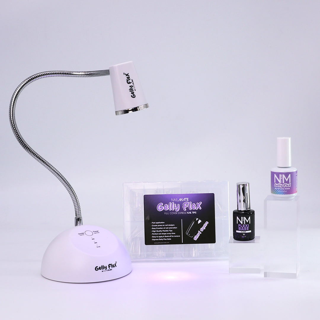 GELLY FLEX Full Cover Soft Gel Nails Tip Kit