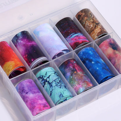 Nail Art Foil | Galaxy set 1 - 10pcs