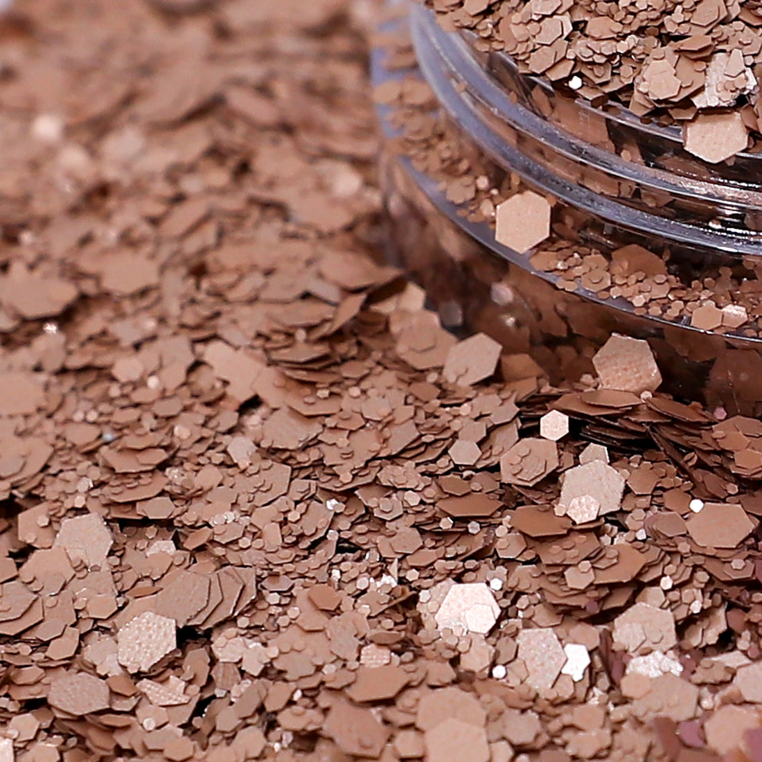 Loose Nail Glitter | Latte