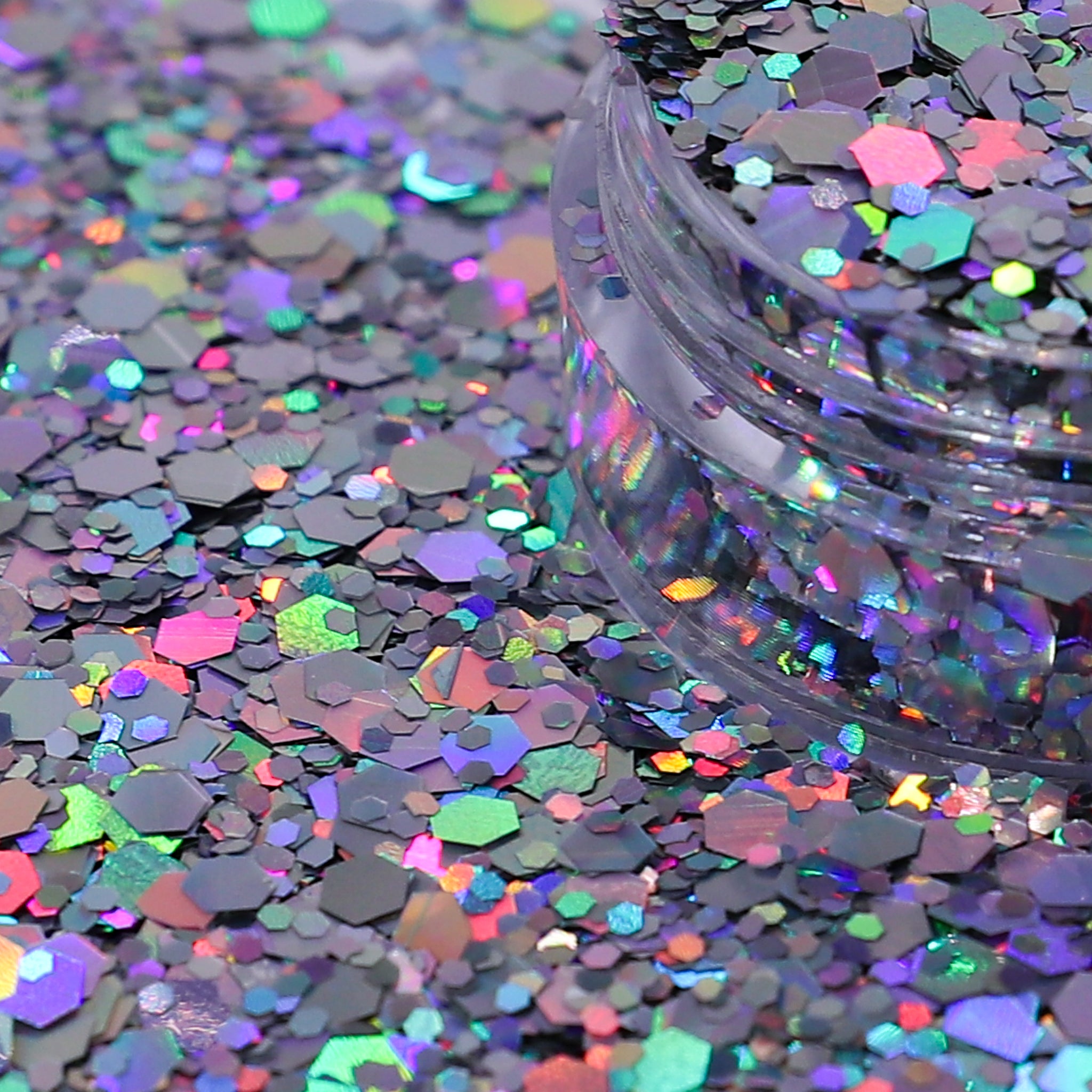 Look At Me Now - Holographic Nail Glitter