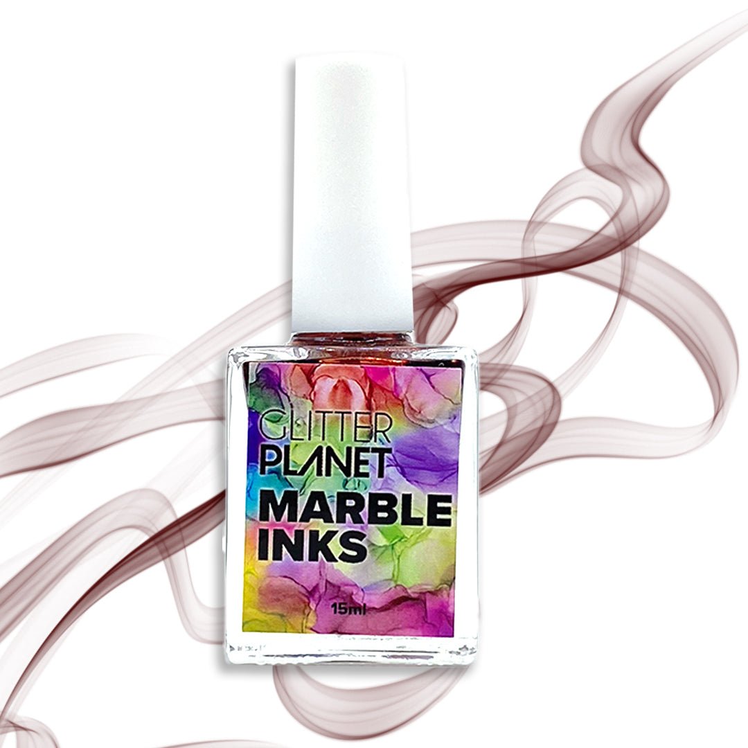 Glitter Planet Marble Art Ink - Sienna