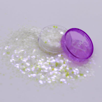 Ultra Violet Stars Purple-Blue Shape Nail Art Glitter