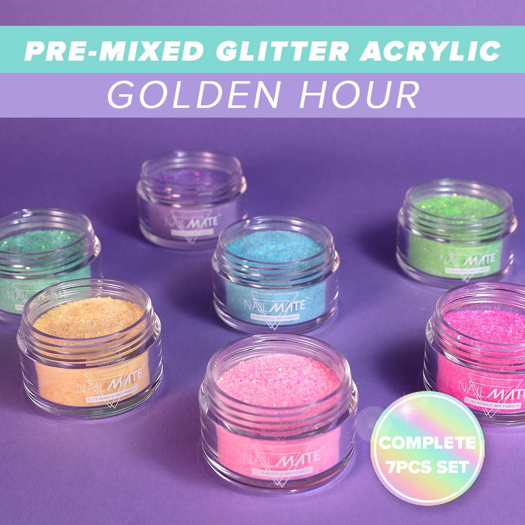 Golden Hour Pre-mixed Acrylic Powders