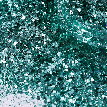 High Maintenance Teal Nail Art Glitter