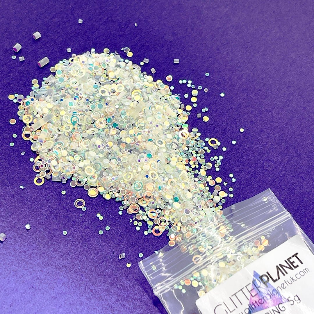 Ice Ring Iridescent Loose Glitter 5g - Glitter Planet