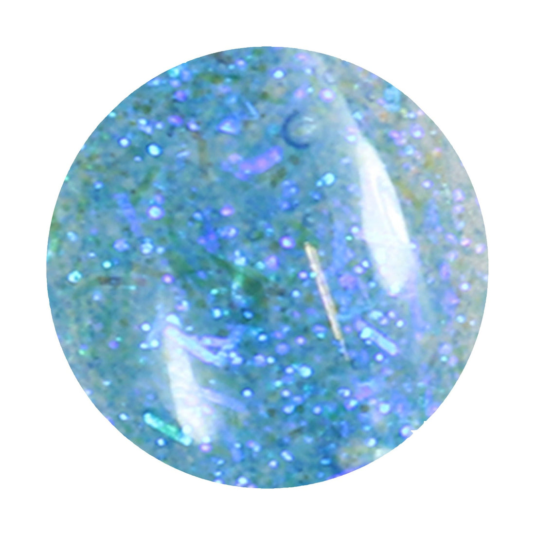Iced Gem Blue Glitter Acrylic Powder