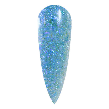 Iced Gem Blue Glitter Acrylic Powder