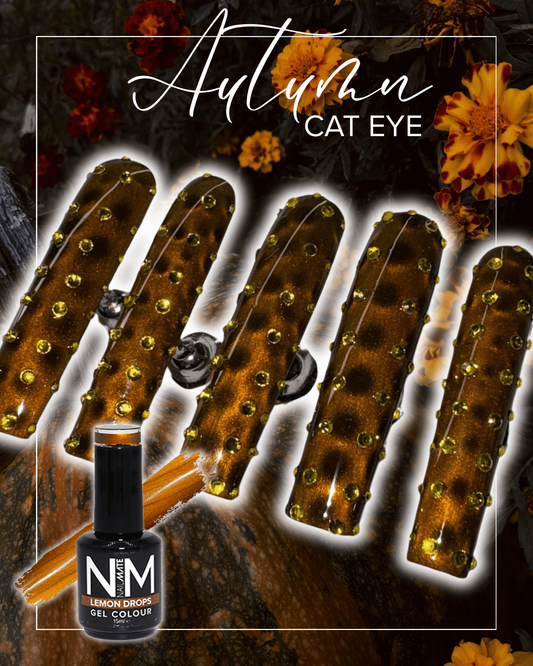 Lemon Drops – Trick or Treat Candy Cat Eye Gel Polish | Nail Mate